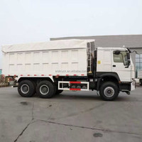Китайский поставщик Sinotruk HOWO 6x4: Высококачественный 371-сильный восстановленный самосвал для тяжелых условий эксплуатации с пылезащитным тентом