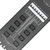 OIT 115kw Mining Smart PDU 24 ports C19 Unité de distribution d'énergie 3-Phase 160A Mining Intelligent PDU pour machines minières