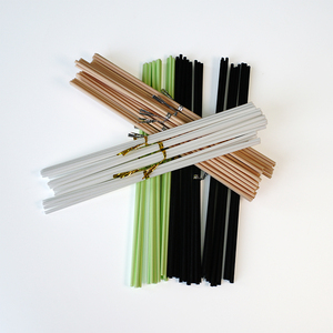 <span class=keywords><strong>Bastoncini</strong></span> in Fibra di Rattan Neri da 4mm per <span class=keywords><strong>Diffusore</strong></span> di Aromi, Decorativi per Casa - Product Image 6