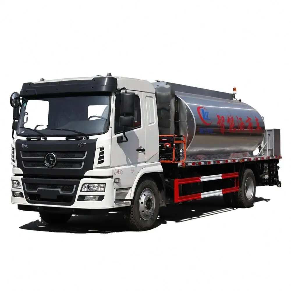 Intelligent Asphalt Distributor Tank Volume 4000 liters-13000 liters Emulsion Bitumen Sprayer Truck