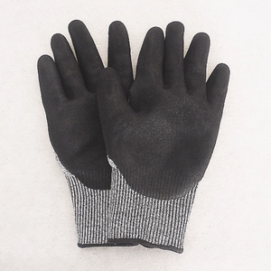 Guanti da lavoro termici meccanici antiurto e antivibrazioni, livello 5 di resistenza al taglio e alle perforazioni, per lavori invernali in climi freddi. - Product Image 6