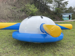 Fusée gonflable d'eau de bateau gonflable de disco de Saturne gonflable de l'eau UFO pour des jeux de parc aquatique - Product Image 5