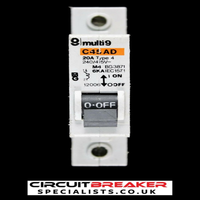 Plc 20 Type 4 M4 Mcb Circuit Breaker 12006 C45ad for Warranty Product