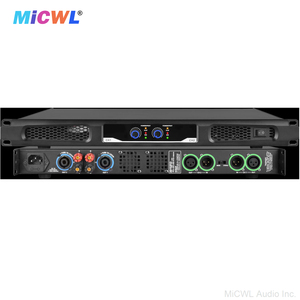 Amplificatore di Potenza Digitale a 2 Canali MiCWL CA6200 1300Wx2 8Ω 3200Wx2 4Ω in Metallo 1U Montabile su Rack per Sistema PA - Product Image 4