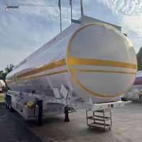 Semi-remorque citerne à carburant Strong3 à 3 essieux, 50 m³, 50 000 litres, camion de transport de liquides et d'huiles avec essieux Fuwa et valve Wabco