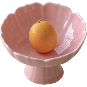 Plateau à fruits en porcelaine de style chinois en forme de fleur, pour les fêtes et les salons de thé - Product Image 5