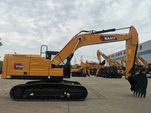 Pelle hydraulique d'occasion SANY SY205C 20 tonnes 2023 modèle 90% nouvel état avec moteur boîte de vitesses pompe roulement bas prix - Product Image 2