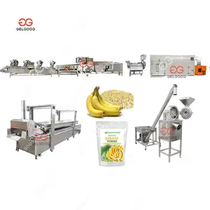 Gelgoog Plantain Flour Machine Production Machinery Promotion List Plantain Flour Diet Banana Powder Making Machine