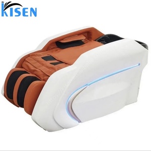 Fauteuil de coiffure thaïlandais de luxe Kisen pour salon, lit de lavage à air comprimé, fauteuil de massage électrique 4D pour le corps entier et le spa capillaire - Product Image 2