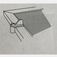 Bouton de verrouillage en plastique injecté de remplacement pour la fixation sécurisée des moustiquaires et des accessoires de quincaillerie pour fenêtres et portes