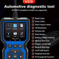 Nuevo Lector de Códigos OBD2 para Auto V519, Escáner OBD2 Completo con Función de Análisis de Motor y ABS, Garantía de 1 Año