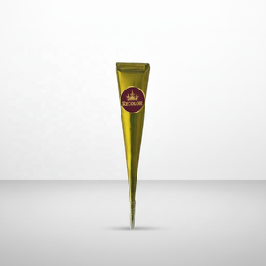 Pâte de Henné Écologique en Gros pour Tatouages Temporaires Peints à la Main – Modèle en Cône Couleurs <span class=keywords><strong>Noir</strong></span> Marron Rouge Logo Personnalisé - Product Image 2