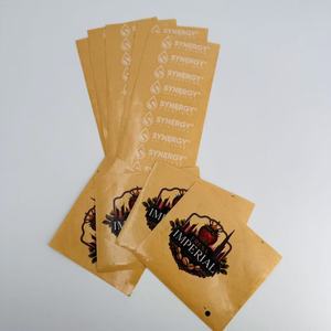 Bóng trong suốt nhãn cuộn biểu tượng tùy chỉnh rõ ràng sticker cho bao bì thực phẩm và sản phẩm <span class=keywords><strong>X</strong></span>ây Dựng Thương Hiệu Lá Vàng rõ ràng nhãn bán buôn - Product Image 5