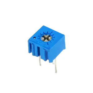 Venta caliente 3362 potenciómetro de ajuste 3362P resistencia Variable resistencia ajustable 101 102 103 104 201 202 203 204 501 500 502