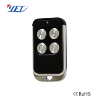 Télécommande universelle RF 433 MHz à code d'apprentissage, 4 boutons, sans fil, pour volets roulants