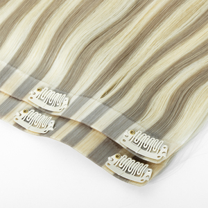 Extensions de <span class=keywords><strong>cheveux</strong></span> naturels invisibles à clipser en gros, cuticules alignées, injection de <span class=keywords><strong>cheveux</strong></span>, clips sans couture - Product Image 4