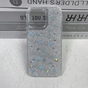 Para Redmi <span class=keywords><strong>Note</strong></span> 13 Pro Glitter Butterfly Diamond Funda de teléfono de lujo para iPhone 15 Pro Max Fundas de teléfono móvil de diamantes de imitación hechas a mano - Product Image 6