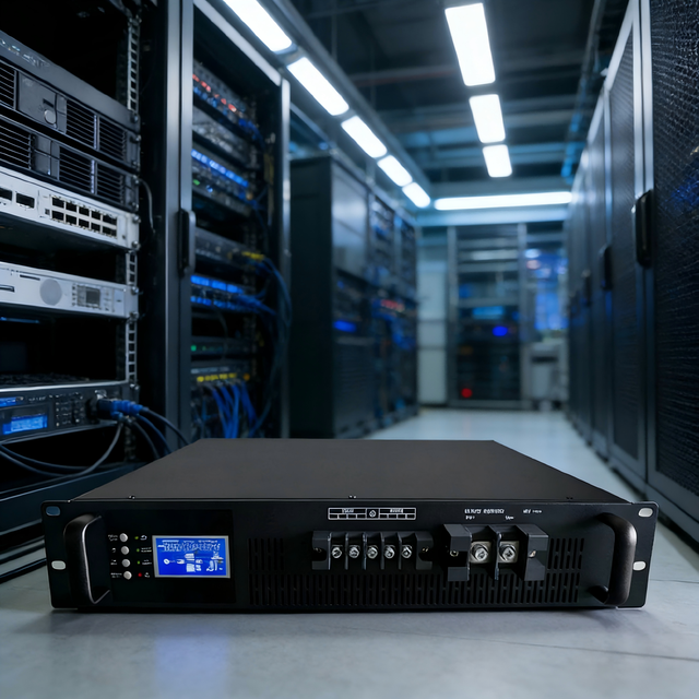Reliable Online Single Phase Lithium UPS 6kVA Rack Mount Power System 230V Input Output Pure Sine Wave Emergency Backup