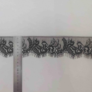 <span class=keywords><strong>Dentelle</strong></span> Chantilly florale française en nylon blanc non extensible de 6 cm pour robe de nuit LT2840B - Product Image 4