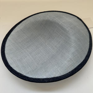 Suministros de Sombrerería, Base de Sombrero Ovalada de Sinamay de 30 cm, FB168 |   Base para fascinador DIY |   Tocado de Sinamay Reforzado para la Confección de <span class=keywords><strong>Sombreros</strong></span> - Product Image 4