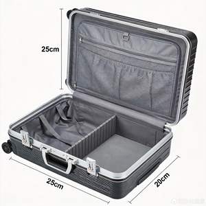 Bagages en fibre de carbone tissée Ripstop - Très légers, résistants à l'abrasion, accessoires unisexes - Product Image 3