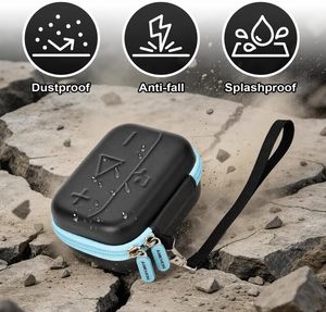 เคสลำโพงแบบแข็งสำหรับเจบีแอล โก 5/4/<span class=keywords><strong>3</strong></span> พร้อมสายรัดข้อมือ, เคสพร้อมกระเป๋าตาข่าย, สายรัดยางยืดและสายรัดข้อมือสำหรับจัดเก็บลำโพงเจบีแอล โก - Product Image 6