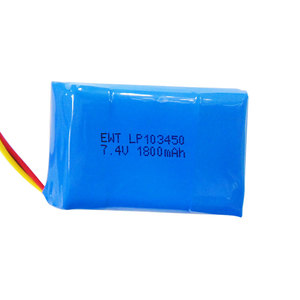 Wiederaufladbare <span class=keywords><strong>Li</strong></span>-po <span class=keywords><strong>Battery</strong></span> 7.4v <span class=keywords><strong>2S1P</strong></span> 1800MAH Lithium <span class=keywords><strong>Polymer</strong></span> <span class=keywords><strong>Battery</strong></span> 103450 7.4v <span class=keywords><strong>2S1P</strong></span> 1800MAH <span class=keywords><strong>Li</strong></span>-<span class=keywords><strong>Polymer</strong></span> Batteries für spielzeug - Product Image 4