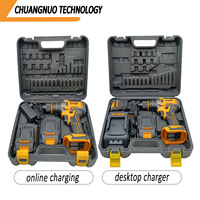 Perceuse à percussion sans balais 20V au lithium personnalisable, outil électrique multifonctionnel pour la maison et la construction extérieure