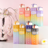 Bouteille d'eau pour enfants, bouteille d'eau de qualité alimentaire pour la remise en forme, la salle de sport, l'été, bouteille d'eau en plastique anti-fuite pour l'école, l'extérieur, thermique