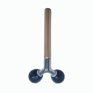 เครื่องนวดหน้ารูปตัว Y ทำจากหินออบซิเดียนสีดำ ลูกกลิ้งนวดหน้า 3 มิติ - Product Image 4