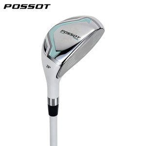 <span class=keywords><strong>Club</strong></span> <span class=keywords><strong>hybride</strong></span> <span class=keywords><strong>de</strong></span> <span class=keywords><strong>golf</strong></span> Possot vert menthe avec poignée en caoutchouc, manche en graphite, flex L, modèle <span class=keywords><strong>femme</strong></span>, droitier - Product Image 1