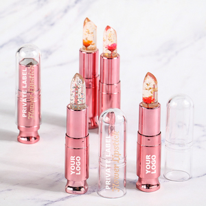 ลิปสติกวีแกนกันน้ำลายดอกไม้ลิปสติกน่ารักมีโลโก้ออกแบบได้ตามต้องการเครื่องสำอางแต่งหน้าเพื่อความงามของผู้หญิง - Product Image 6
