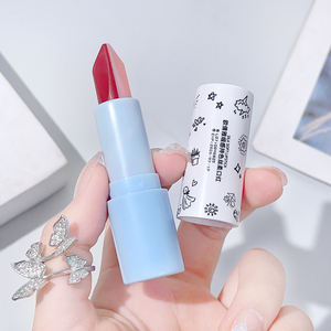 O'CHEAL lipstik dua warna Matte halus, Pelembab Bibir berubah warna hangat, lipstik tahan air - Product Image 6