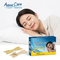 Bandes nasales élastiques anti-ronflement, patch d'aide respiratoire, soulagement de la congestion, respectueux de la peau, certifié ISO, bande adhésive nasale pour adultes, OEM