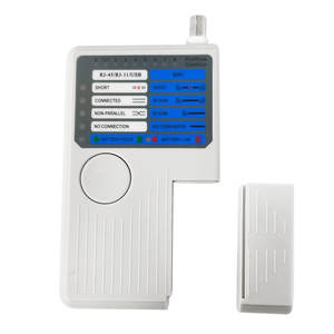 Testeur de câbles réseau 4-en-1 LAN, coaxiaux, d'alimentation, de batterie, de suivi, de détection, de télécommande, RJ11, RJ45, USB, BNC - Product Image 4