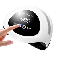 Lampe à ongles LED UV BLUEQUE 180W-Séchoir à ongles haute puissance. 60 perles, idéales pour le polissage gel de qualité salon dans les projets de bricolage