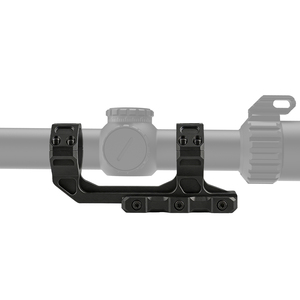 Support de lunette BANGBANG en aluminium 30 mm Cantilever pour rail de 20 mm (hauteur centrale 1,5 po) pour la chasse en extérieur (Noir) - Product Image 5