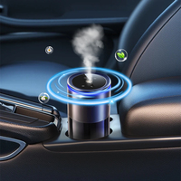 Diffuseur d'arômes automatique pour voiture en aluminium de 160 ml, diffuseur de parfum intelligent pour voiture, éliminateur d'odeurs, logo personnalisé, rafraîchisseur d'air pour voiture