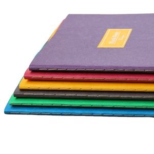 Cubierta suave de kraft colorido, cuaderno de costura de 36 hojas con papel interno, pantalla - Product Image 2