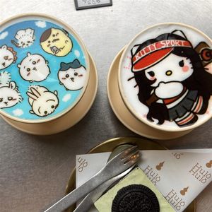 เครื่องพิมพ์กาแฟ 3 มิติ สีเต็มรูปแบบ EVEBOT รุ่น EB-FC1 พร้อม WIFI เครื่องถ่ายภาพเซลฟี่ ใช้หมึกกินได้ สำหรับพิมพ์ลายลาเต้อาร์ตบนอาหาร - Product Image 6