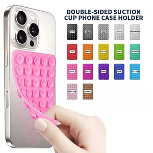 Soporte de Teléfono con Ventosa de Silicona de Doble Cara, 40 Piezas, Manos Libres, Soporte Móvil, Esencial para Viajes en Avión, Compatible con Cualquier Teléfono Inteligente - Product Image 1