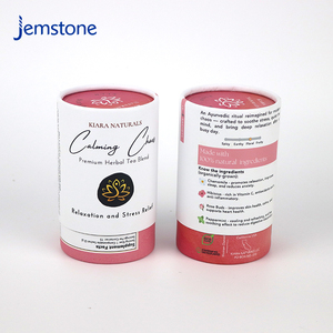 Empaque de Tubo de Papel para Cápsulas, Caja Cilíndrica de Cartón Kraft para Suplementos de Grado Alimenticio, Mezcla de Té Herbal Premium Ecológica Personalizada - Product Image 4