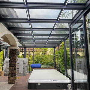 NEW High Quality Factory Outdoor Sunroom Aluminum Sunroom <strong>Glass</strong> House Customized Factory Direct Sale Sunshine - Product Image 6