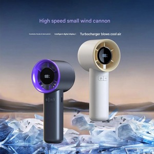 Portable <b>Handheld</b> Turbo <b>Fan</b> 100 Wind Speeds Adjustable Mini Personal <b>Fan</b> Battery Operated Electric Eyelash <b>Fan</b> - Product Image 4