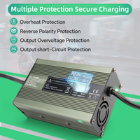 Chargeur de batterie haute puissance 48V 5A avec protection OTP/OVP pour chargeur de batterie au plomb-acide/lithium