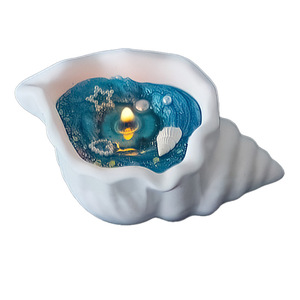 Escuchar Concha Vela <span class=keywords><strong>de</strong></span> aromaterapia Regalo Fragancia Grupo Salón <span class=keywords><strong>de</strong></span> construcción Actividad <span class=keywords><strong>de</strong></span> arte para padres e hijos HandmadeDIYMaterial - Product Image 5