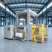 Máquina Envolvedora de Palés con Control PLC y Certificación CE