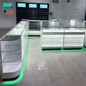 Glasses Store Display Furniture Tobacco Retail Display Smoke Shop Display Counter Counter For Retail Store
