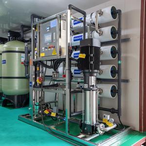 Système d'osmose inverse en deux étapes 12T/D pour la dessalement de l'eau de mer à haute salinité, équipement de filtration de l'eau salée - Product Image 4