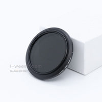 Filtre de ND2-400 49/52/55mm Slim Fader Filtre d'objectif ND variable réglable ND2 à ND400 Densité neutre